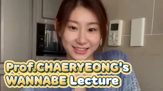 (ENG sub) [VLIVE] ITZY - CHAERYEONG teaching WANNABE dance