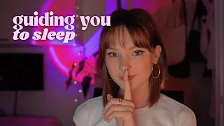 ASMR for when you just can’t fall asleep (guided sleep meditation, body scan, closeup whispers)