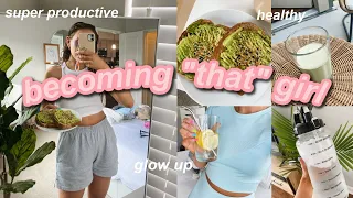 the ultimate guide to becoming THAT girl | lifestyle glow up! (healthy food, workout, + more!)