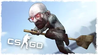 НОВОЕ СЕКРЕТНОЕ ОРУЖИЕ НА МЕТЛЕ В CS:GO!!!