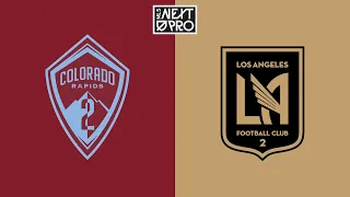 HIGHLIGHTS: Colorado Rapids 2 vs Los Angeles Football Club 2 (August 19, 2023)