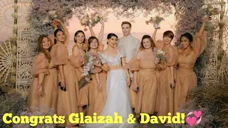 Glaiza de Castro & David Rainey STAR STUDDED WEDDING w/ Angelica Panganiban, Alessandra de Rossi!💞