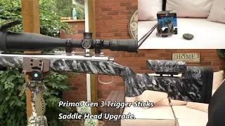 Primos Gen 3 Trigger Sticks Saddle Head Upgrade.