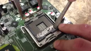 Using 478 socket CPU on 775 socket motherboard retrofit hack