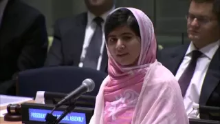 Malala Yousafzai's Speech at the UN