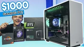 Epic $1000 Gaming PC Build 2019! [RTX 2060 Build w/Benchmarks!]
