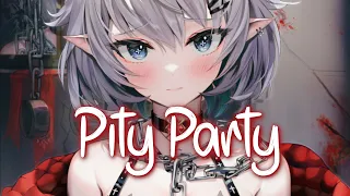 「Nightcore」 Pity Party - NEONI x ELLISE ♡ (Lyrics)