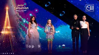 Top 9 (+🇷🇺) | Junior Eurovision Song Contest 2021