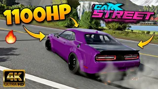 1100HP Dodge Charger SRT Hellcat Build  | CarX STREET | Max Graphics Android