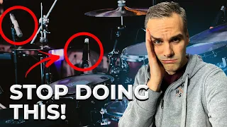 4 Dumb MISTAKES You're Making When Tracking Drums