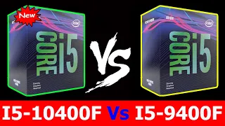 Core I5 10400F  VS  Core I5 9400F   ||  12 Gaming Benchmarks