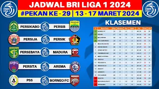Jadwal Liga 1 2024 Pekan ke 29 - Persikabo vs Persib - Persija vs Persik - BRI Liga 1 2024