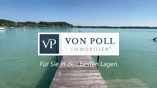 VON POLL IMMOBILIEN Starnberg: Modernes Einfamilienhaus auf sensationellem Seeufergrundstück