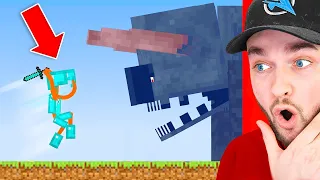 Most *EPIC* STICK FIGHT Minecraft ANIMATIONS! (HUGE BATTLE)