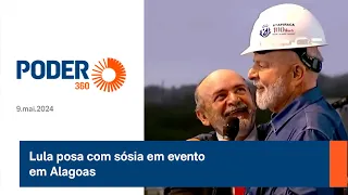 Lula posa com sósia em evento em Alagoas