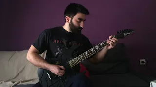 Iced Earth  The coming curse rhythm guitar cover