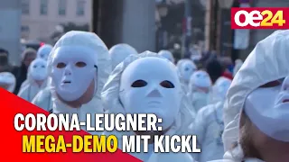 Corona-Leugner: Mega-Demo mit Kickl