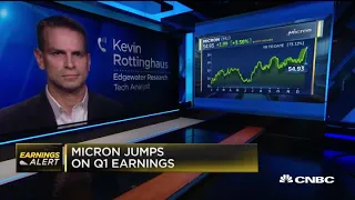 We’re encouraged by Micron’s demand growth in Q1 earnings: Edgewater tech analyst