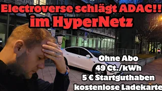 🤩 Achtung: Electroverse macht alles richtig und übernimmt ADAC im EnBW HyperNetz!!! Tesla Model Y SR