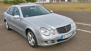 Mercedes benz w211 E 220cdi bemutató!