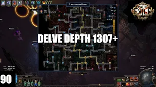 Necro Delve Depth 1307+ / AUL / Raider Update - 90