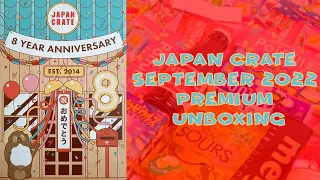 Japan Crate September 2022 Premium Unboxing