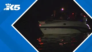 Boat operator arrested after woman falls into Lake Washington, officials continue to search