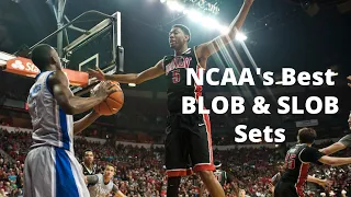 NCAA's Best Out of Bounds Plays 2021-2022 | BLOB & SLOB