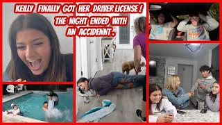 Keilly finally got her Driver License !The night ended  with an accident.VLOG#771