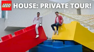 We Got a Private Tour of the LEGO HOUSE in Denmark!