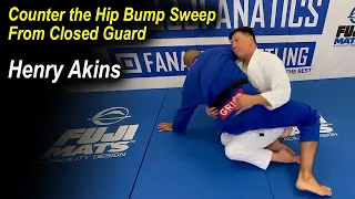 Counter the Hip Bump Sweep From Closed Guard - Henry Akins