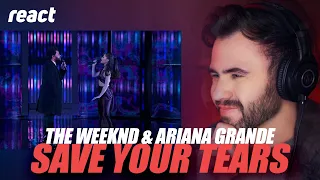 (React)The Weeknd & Ariana Grande – Save Your Tears (Live on The 2021 iHeart Radio Music Awards)