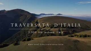 traversata d‘italia – 1.900km bikepacking across italy