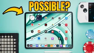 I Replaced My Laptop with an iPad Pro! 🤯📱 2024