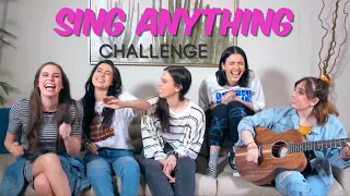 SING ANYTHING CHALLENGE #4