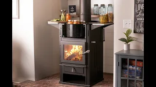 Kuma Applewood Cookstove - Multiple cooking options.