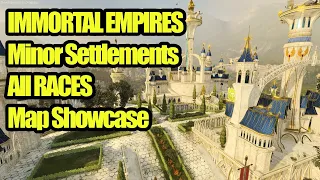 All MINOR SETTLEMENTS - Immortal Empires - Total War Warhammer 3 - Gameplay