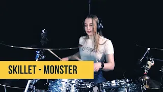 Skillet - Monster (drum cover)