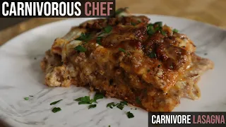 Lasagna for your [Carnivore Diet] (Carnivore Noodle Recipe)