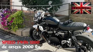 Triumph SPEED TWIN 1200 / 2023 die ersten 2000 km...