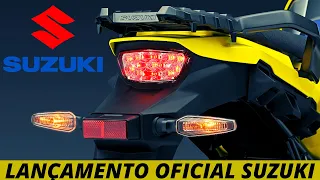 LANÇAMENTO OFICIAL SUZUKI, vídeo promocional + imagens, cores e todos os detalhes agora no canal.