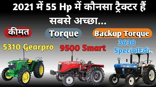 John deere 5310 Gearpro vs Massey fergusion 9500 Smart  vs New Holland 3630 Special Edition