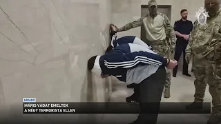 Máris vádat emeltek a négy terrorista ellen