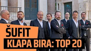 Klapa bira | Šufitovih top 20