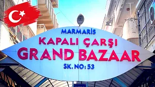 Marmaris Bazaar £2.50 Turkish shave and Hidden restaurants 🇹🇷