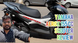 Yamaha Aerox ￼155 cc best  segment in scooter #yamahabikes #automobile #scooter