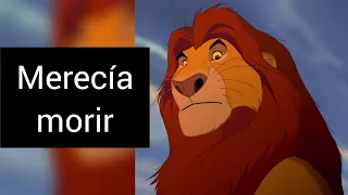 MUFASA MERECÍA MORIR