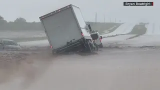 Major flooding takes place in West Texas