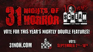 31 Nights Of Horror Starts October 1!