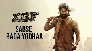 Sabse Bada Yodha | KGF Chapter 1| Yash | Srinidhi Shetty | Prashanth Neel |